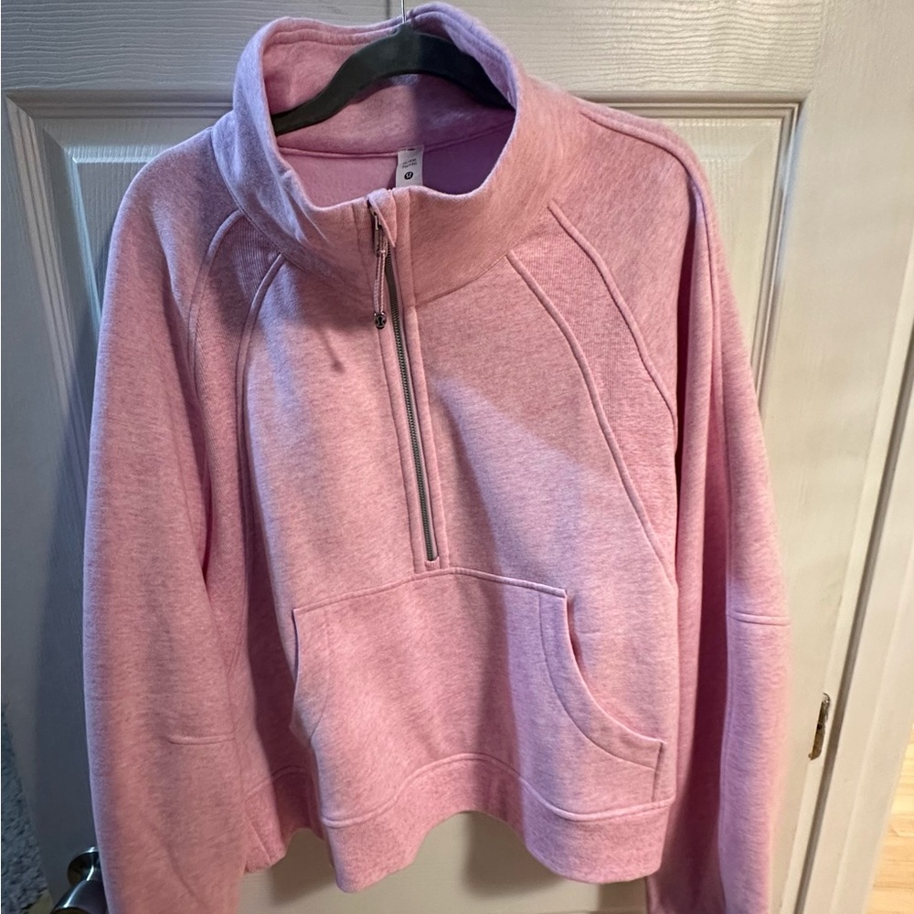 Lululemon funnel neck scuba